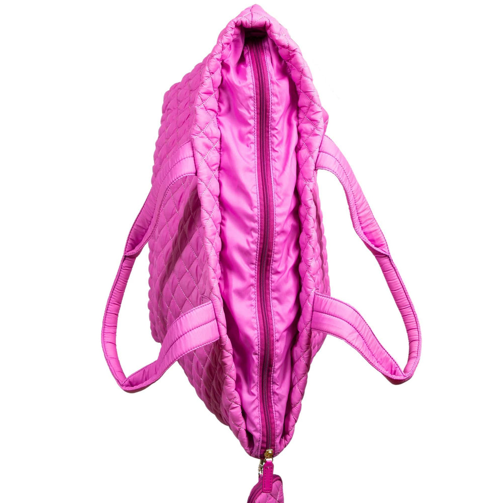 Alyssa Jumbo Quilted Nylon Tote – Lightweight, Spacious & Travel-Ready