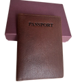 Cambridge Leather Passport Cover, Leather Wallet- Travel Wallet