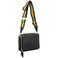 Sophia Full Grain Leather Single Zipper Crossbody