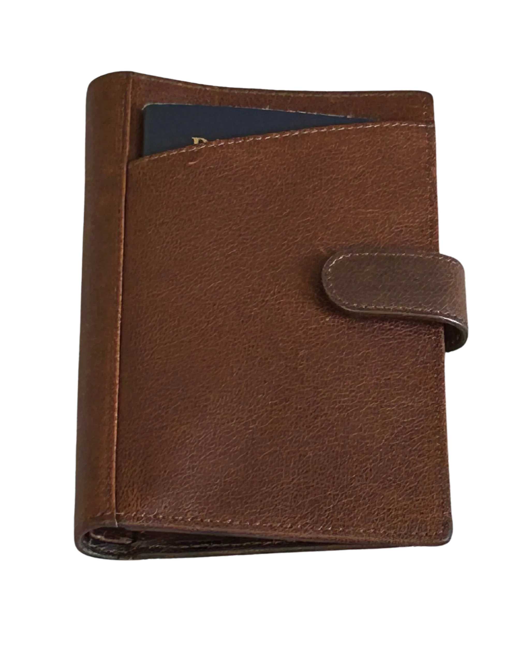 Cambridge Full-Grain Leather Passport Wallet