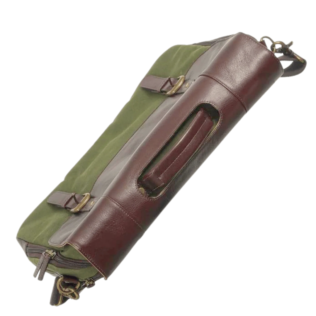 Maxwell Waxed Canvas Messenger Bag - 16'' Laptop - Structured