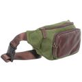 Maxwell Waxed Canvas Waist Pack/Crossbody Sling Bag