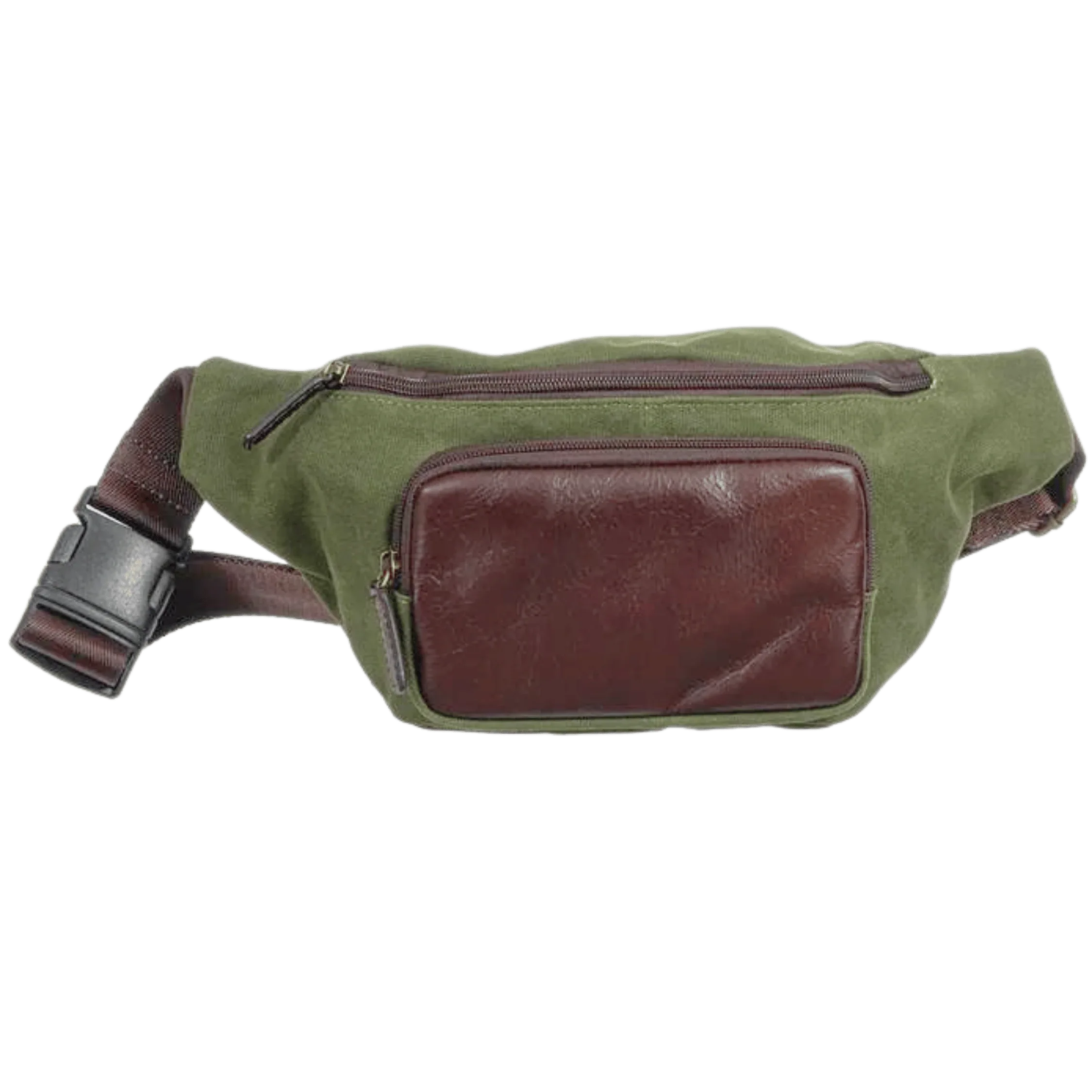 Maxwell Waxed Canvas Waist Pack/Crossbody Sling Bag