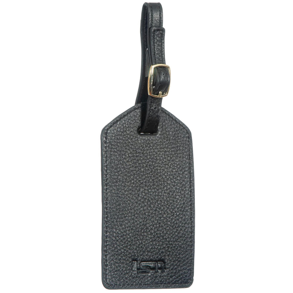 Full Grain Leather Luggage Tag – Sophia Premium Travel Bag Tag