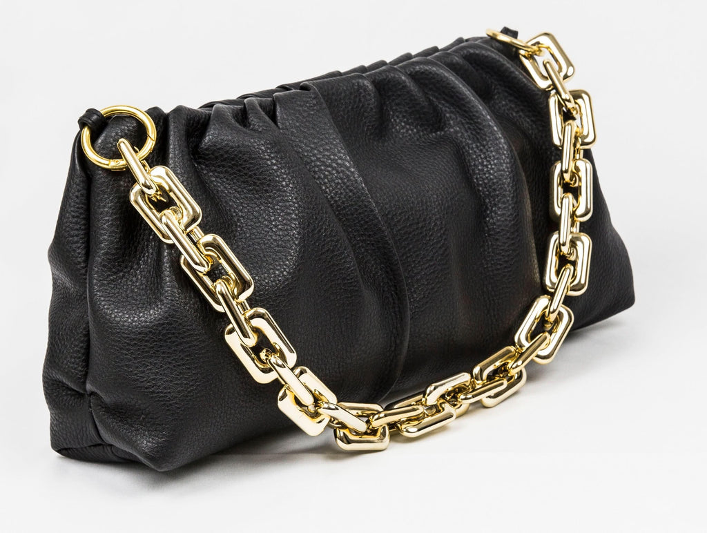 Sophia Full-Grain Leather Clutch Bag for Women – Wristlet Wallet & Evening Purse