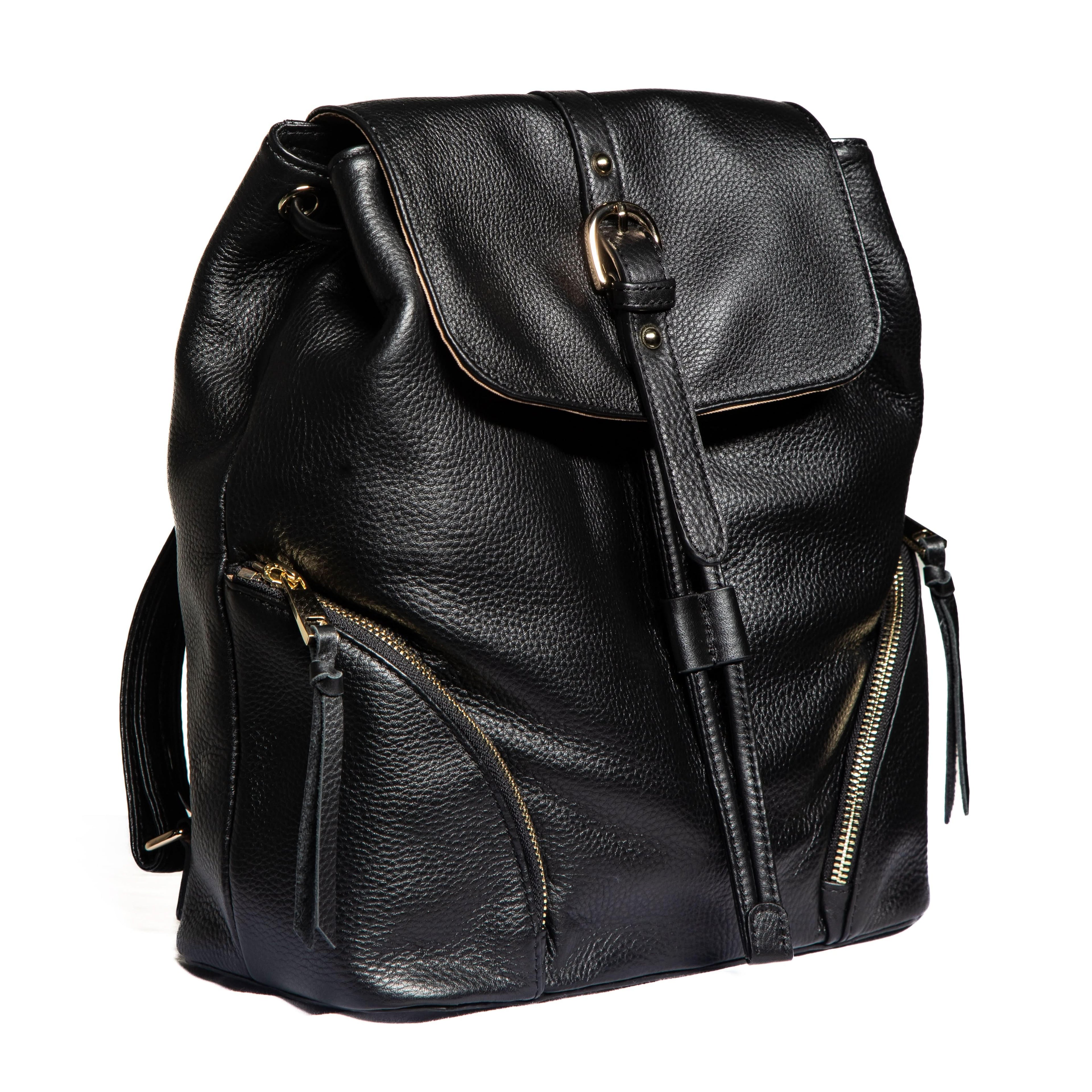 Sophia Full-Grain Leather Backpack for Women – Everyday Travel Backpack