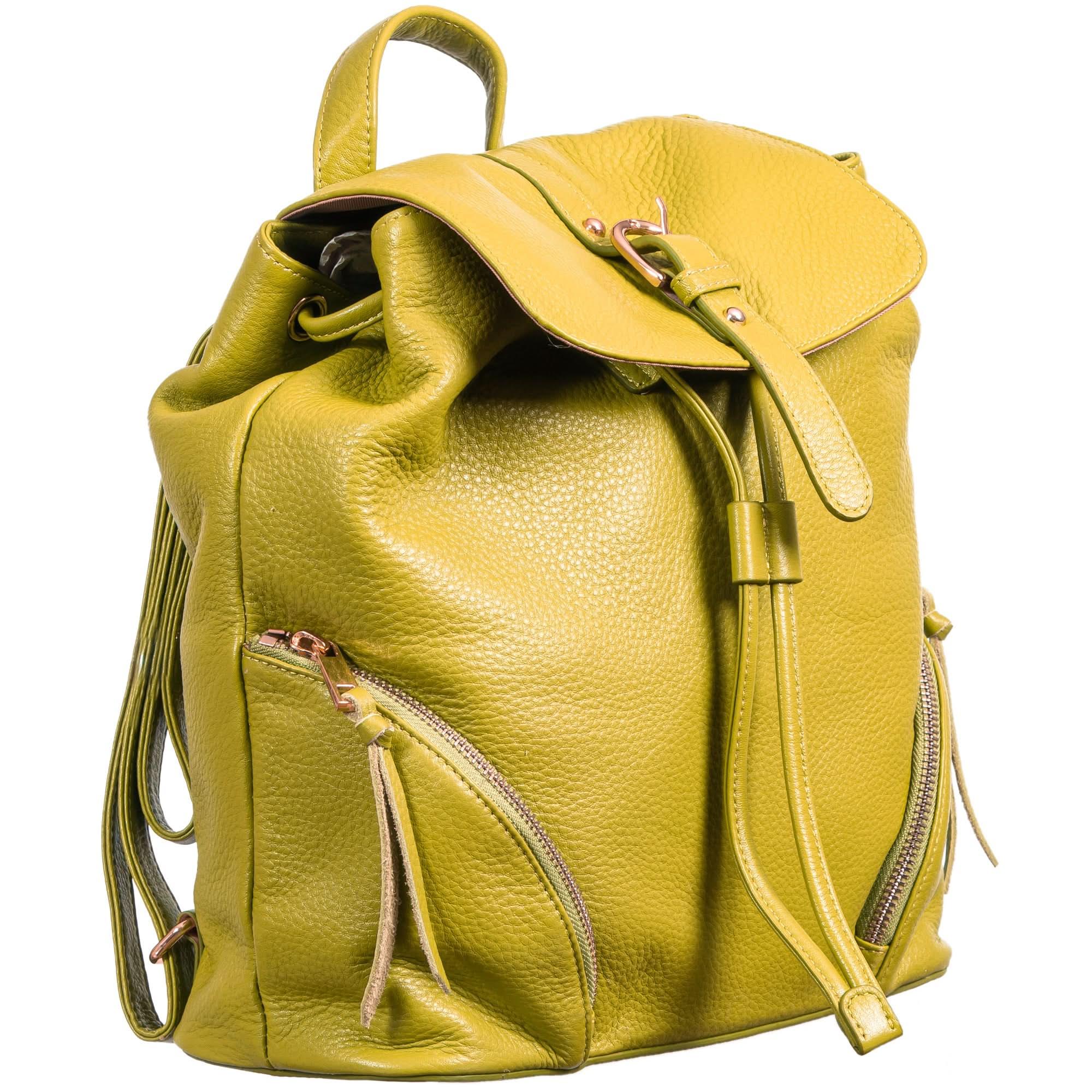Sophia Full-Grain Leather Backpack for Women – Everyday Travel Backpack