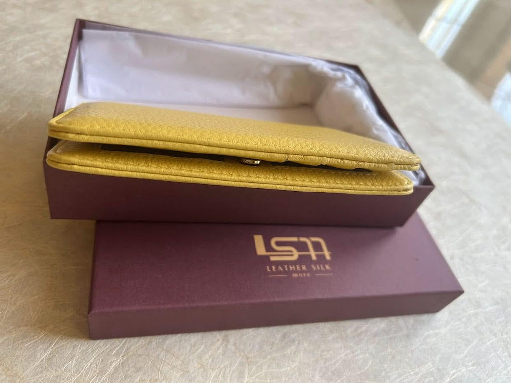 Leather Wallet, Sophia Full Grain Card  Wallet