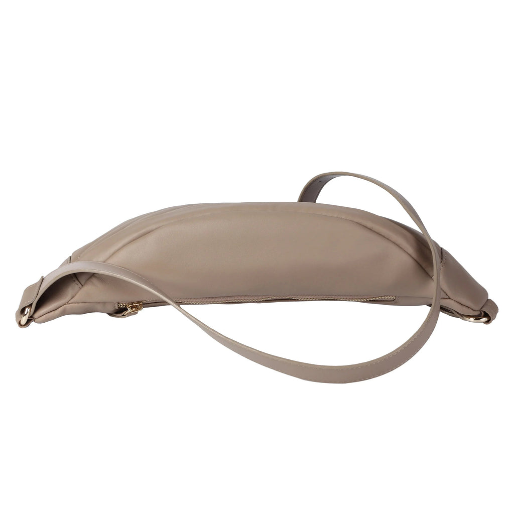Soft Lambskin Embroidered Waist Bag – Leather Belt Bag for Women