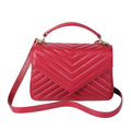 Soft Lambskin Quilted Crossbody Bag for Women – Elegant Flap Shoulder Purse