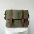 Maxwell Waxed Canvas Messenger Bag - 16” Laptop - Classic